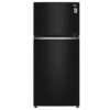 מקרר מקפיא עליון 2 דלתות 506 ליטר LG GR-M6781BE זכוכית שחורה אל ג'י
