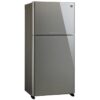מקרר מקפיא עליון 604 ליטר SHARP שארפ SJ-4660SL | כסוף 2 דלתות
