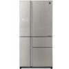 מקרר ‏מקפיא תחתון Sharp SJ-9630BS ‏668 ‏ליטר שארפ 5 דלתות | נירוסטה בהירה