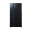 מקרר 5 דלתות מקפיא תחתון 661 ליטר Sharp שארפ SJ-FSR920-BK | J-Tech Inverter, Plasmacluster | זכוכית שחורה