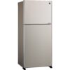 מקרר מקפיא עליון – 556 ליטר Sharp שארפ SJ-3655BG | התקן שבת מובנה | בז' 2 דלתות