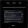 תנור בנוי SOL HO-9901B 9 תוכניות 70 ליטר מכני שחור TOTAL BLACK