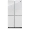 מקרר 4 דלתות 89.2 ס"מ מבית SHARP שארפ 532 ליטר דגם SJ-8590WH