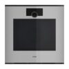 תנור בנוי 60 ס"מ דלת צד – צירים משמאל GAGGENAU גגנאו דגם GO221130 | סדרת Minimalistic | 74 ליטר, 10 מצבי בישול ו-120 תוכניות | Sterling כסוף