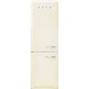 מקרר מקפיא תחתון רטרו 331 ליטר SMEG סמג דגם FAB32 (FAB32LCR5) | Total No Frost | 50's Retro Style | שמנת | צירים משמאל