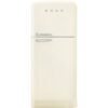 מקרר מקפיא עליון רטרו 524 ליטר SMEG סמג דגם FAB50P | Total No Frost | 50's Retro Style | שמנת