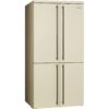 מקרר 4 דלתות 572 ליטר SMEG סמג דגם FQ60CPO6 | Total No Frost | Colonial | שמנת