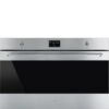 תנור בנוי 90 ס"מ פירוליטי SMEG סמג דגם SFP9302TX | 115 ליטר, Air Fry ומצב שבת | Classica | נירוסטה